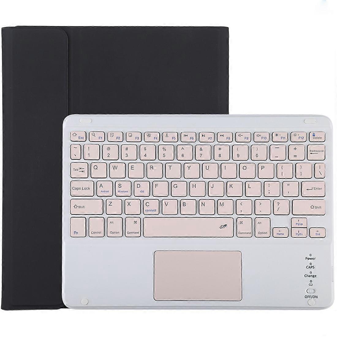Bluetooth Pink Keyboard Microfiber Leather Protective Case