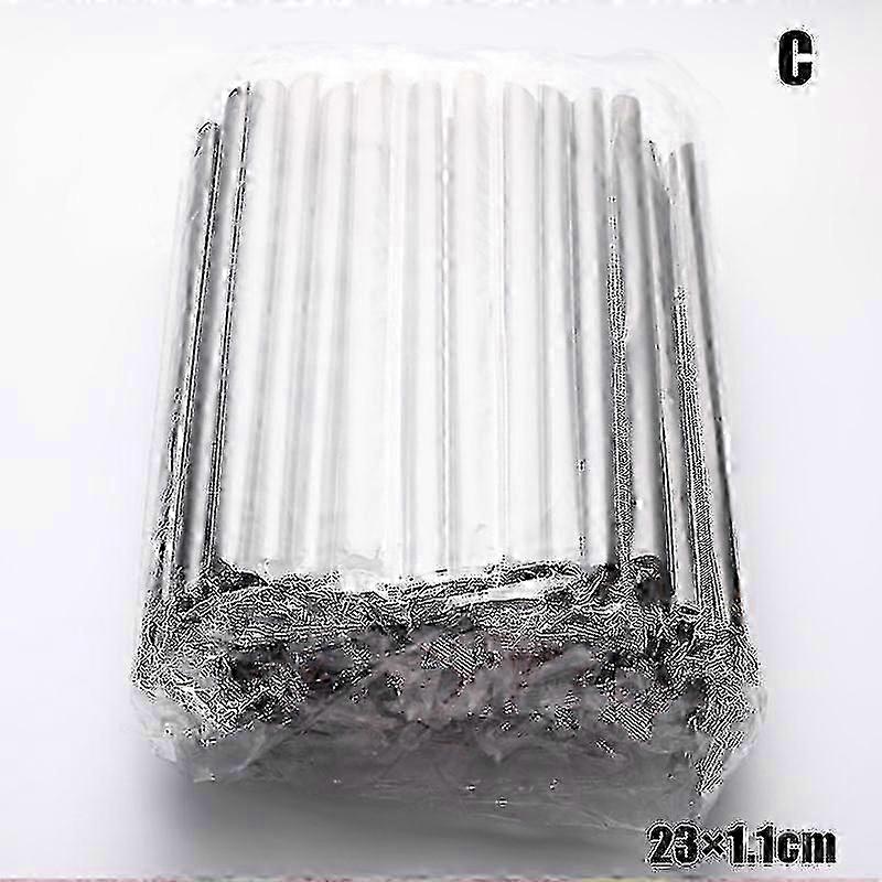 100pcs Plastic Straws Milkshake Wide Disposable Bubble Tea Drinking Straw Large