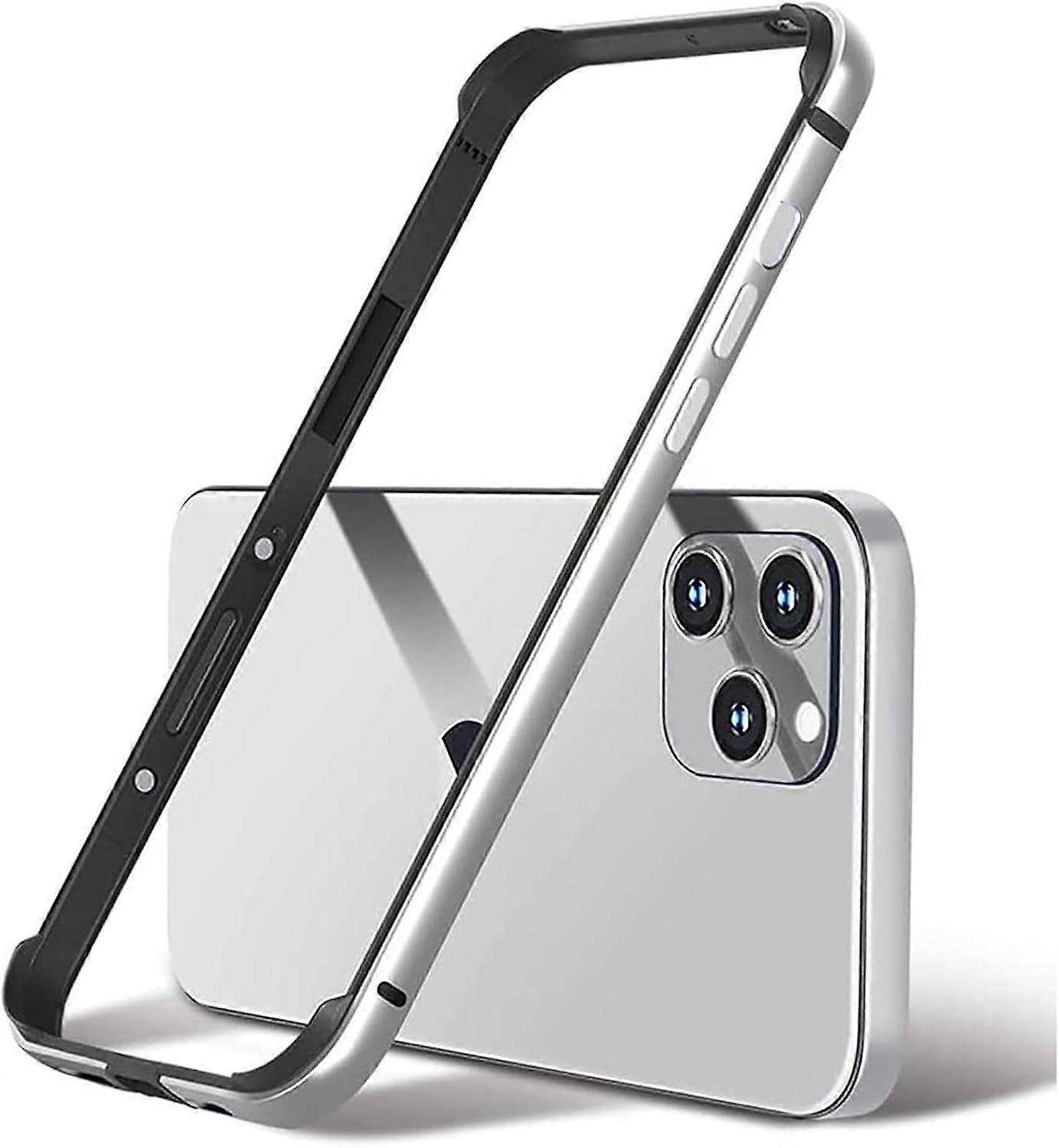 Metal Bumper Case Compatible With Iphone 16 Pro Max Protector