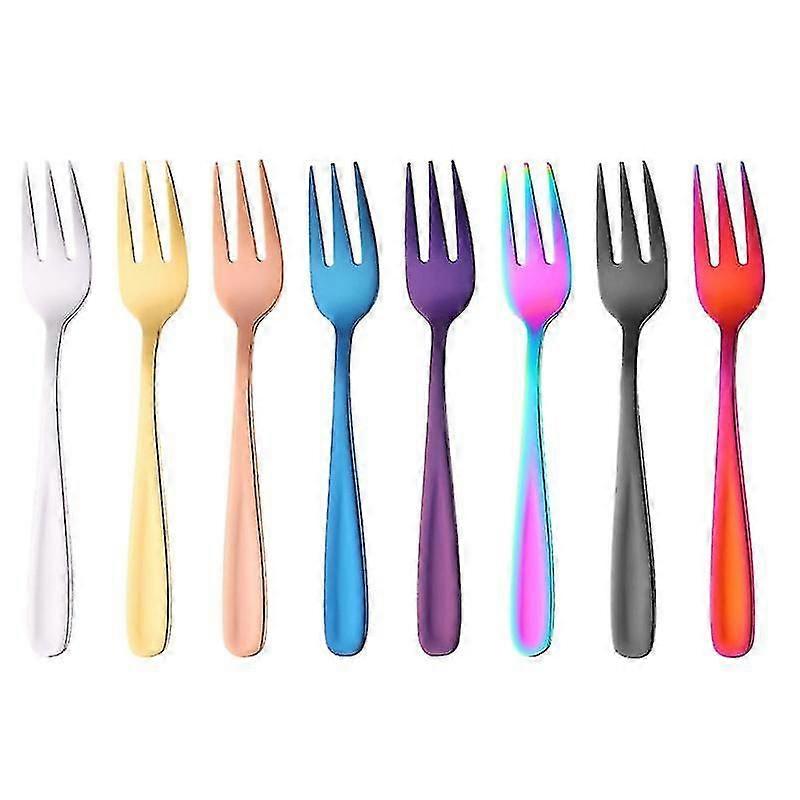 8pcs Kitchen Tableware, Fruit Fork