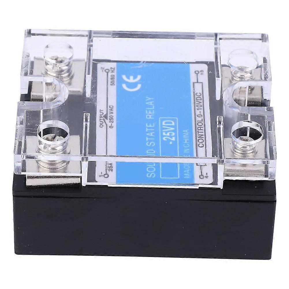 BERM Solid State Relay Single Phase with High Performance Optocoupler Control 0-10VDC Load 0-250VAC(BERM-25VD )