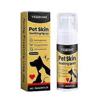 1-3pcs Pet Skin Spray Hund & Katze Hautpflege Spray, Beruhigendes Spray Reinigung & Erweichung der Haut, Beruhigendes Anti-Juckreiz Spray Pflegendes Spray