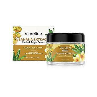 Banana Body Scrub - Nettoyant doux exfoliant et hydratant pour la peau, 100g
