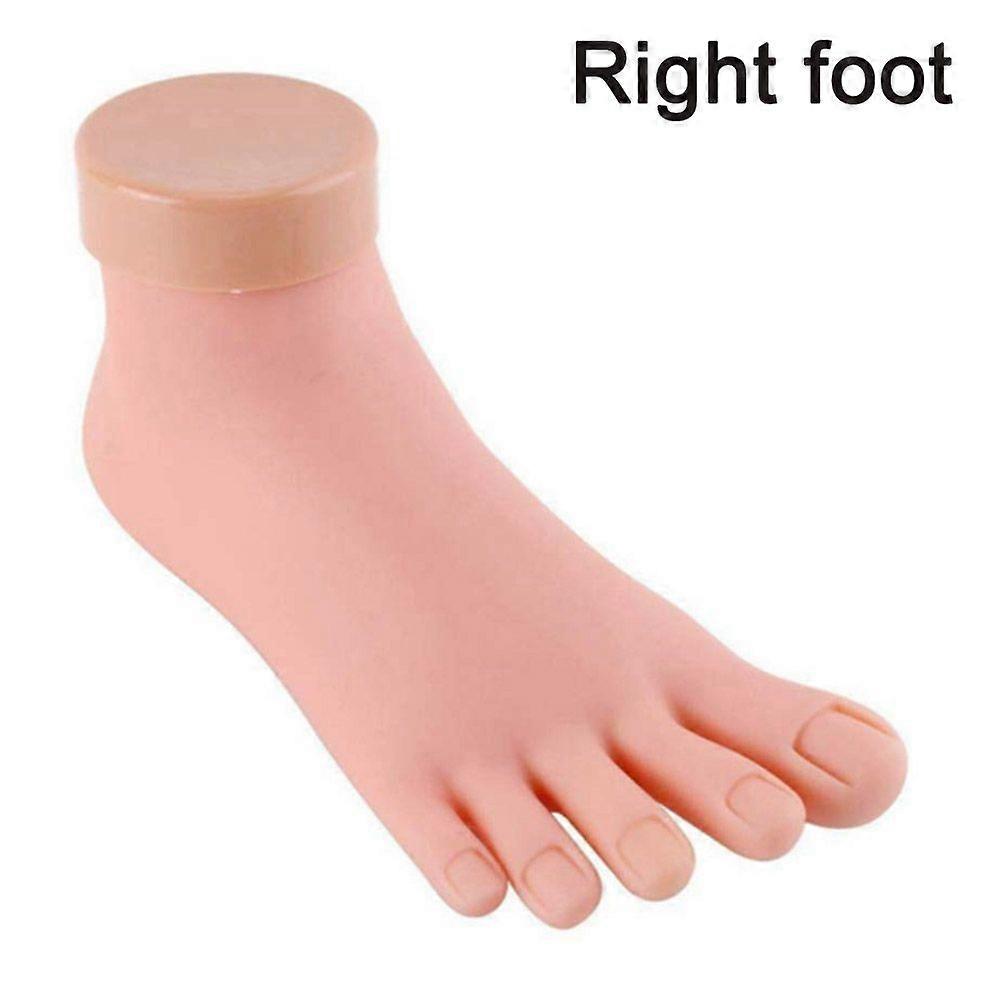 Manicure practice feet - right footmake up
