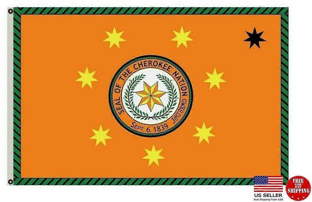 Cherokee-nasjonsflaggbanner FFGG-2887