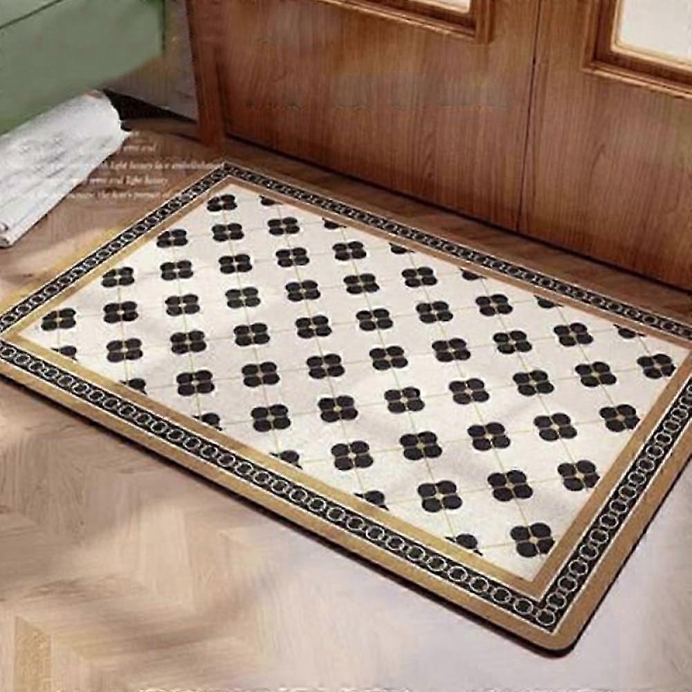 Cushioned Diatomite Quick Drying Mat Comfortable Kitchen Carpet Kitchen Mat