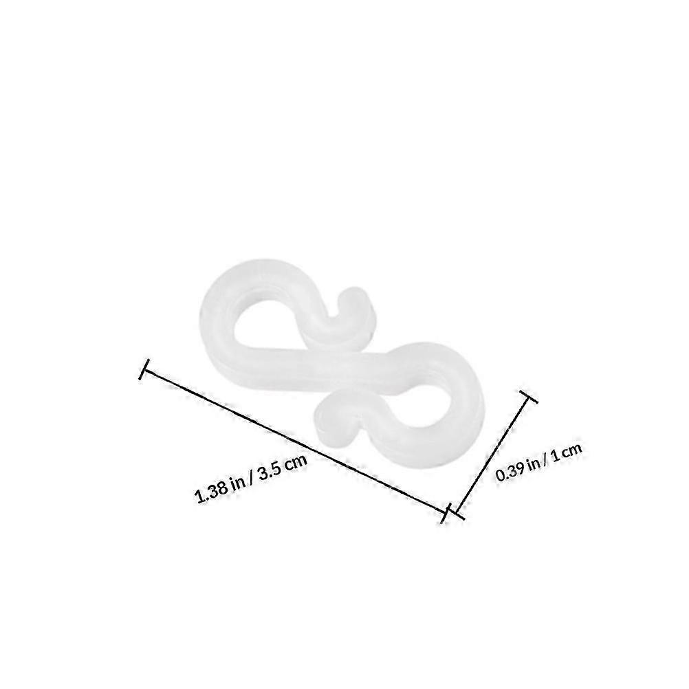 Christmas Light Clip Plastic Light Hooks for 100Pcs String Lights Hanging