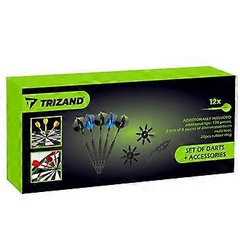 Set of 12 darts / darts + accessories Trizand 21629