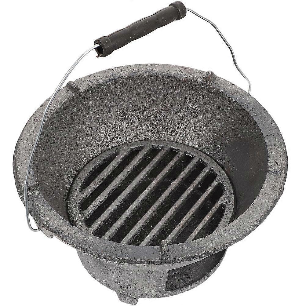 Durable Charcoal Stove Outdoor Barbecue Tool for Heating Function