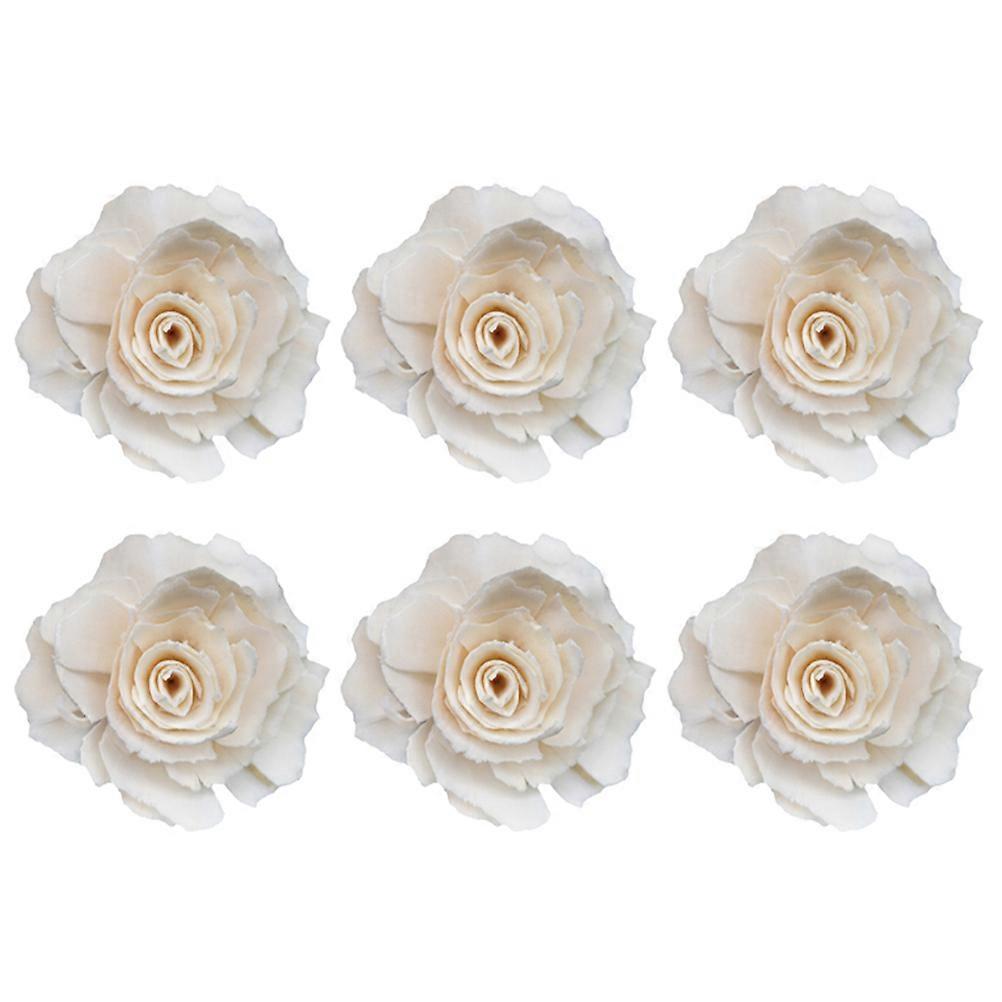 6pcs Diffusers Natural Fragrance Diffusers Fire-free Fragrance Diffusers (White)