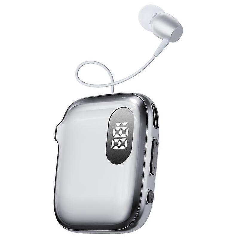 Lavalier LED Digital Display Bluetooth Earphone