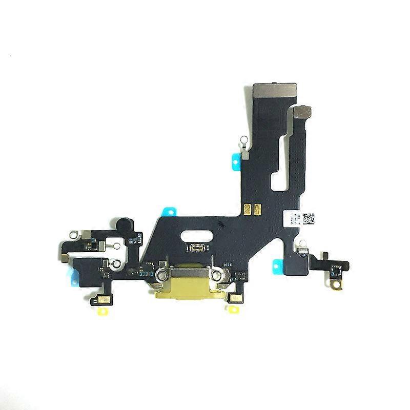 Charging Port For iPhone 11 Yellow Flex