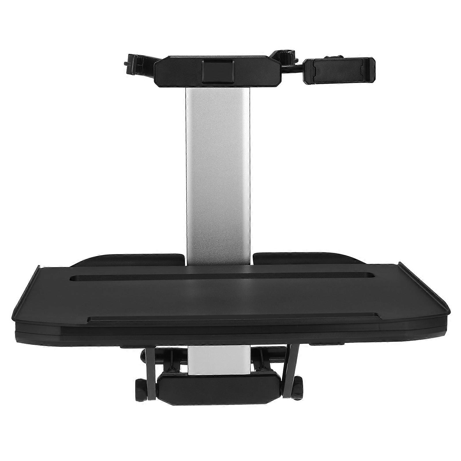 1pc Foldable Car Seat Back Mount Tray Table Laptop Notebook Desk Table Rack