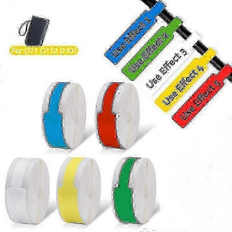 Niimbot D11 D110 D101 Waterproof Self-Adhesive Cable Labels for Network Wire Identification