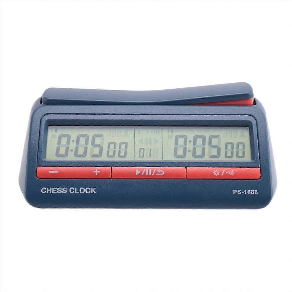 Professional Advanced Chess Digital Timer Chess Clock Count Up Down Board Game Clock PS-