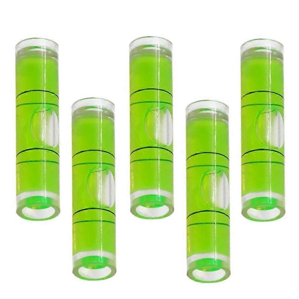 5pcs High Precision Pan-Tilt Special Level Bubble Leveler Balancer Measuring Set 23/8mm Cylindrical Level Workshop Layout Tools