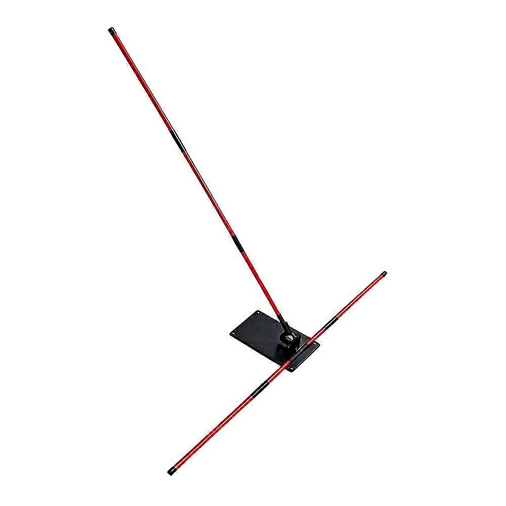 Golf Swing Alignment Rod Swing Practice Plate Trainer Swing Angle Adjust Postures Correction Aid