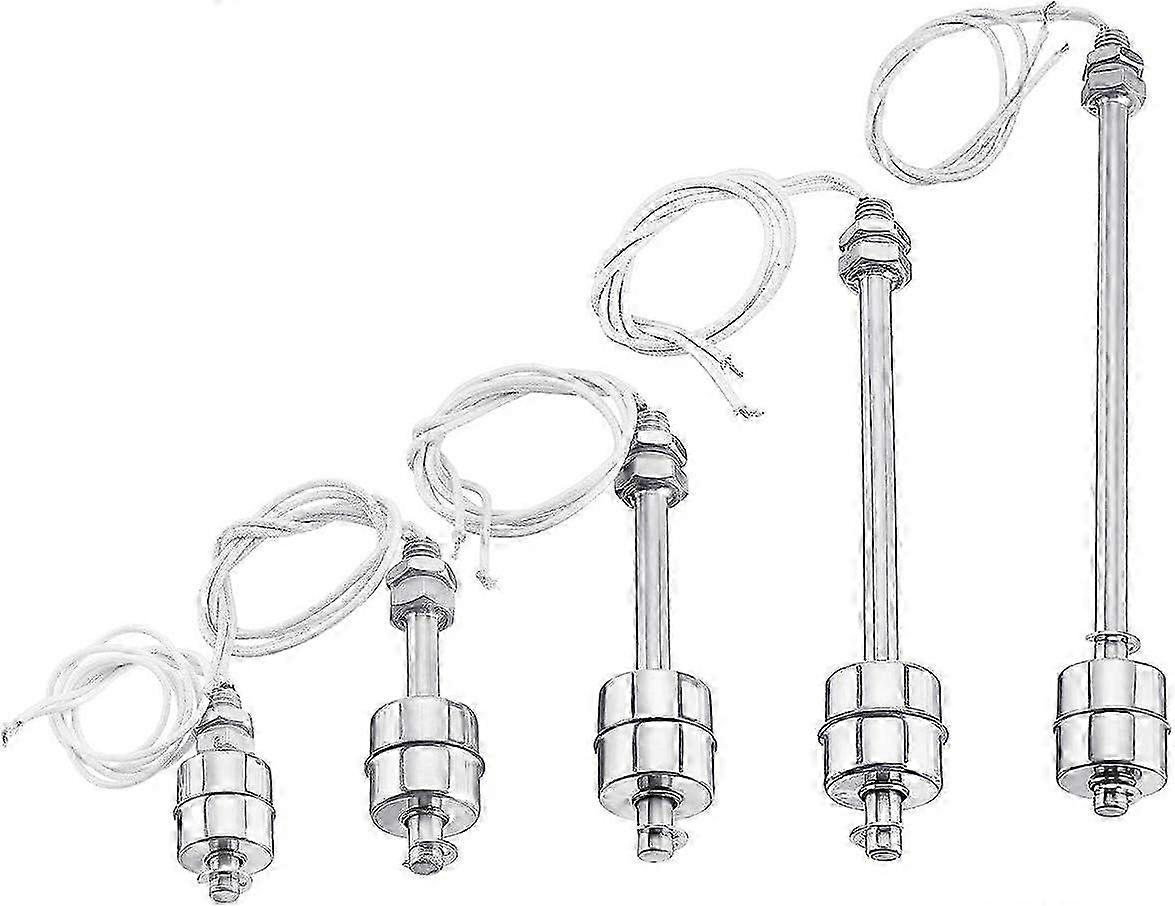 Stainless Steel Water Flow Tank Vertical Float Switch Liquid Sensor Level Controller - 100Mm