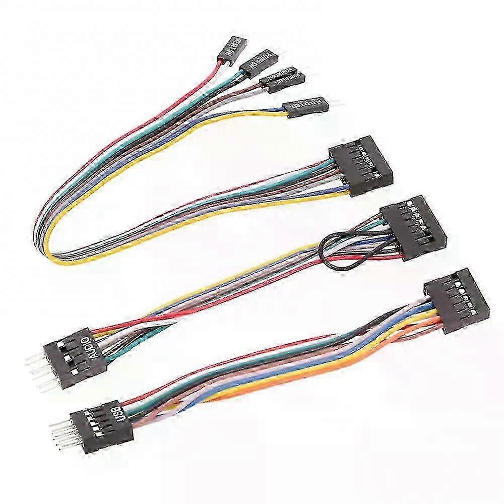 20cm ATX Power Switch + USB Audio Kit