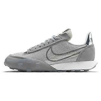 Nike Waffle Racer 2X Cushioning Breathable Lightweight Low top Casual Shoes Gray White Unisex DD8684-001