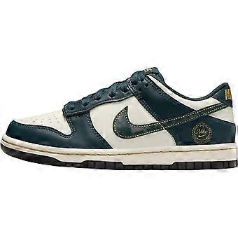 Nike Dunk Low Top Skateboardschuhe Weiß Schwarz Grün Unisex FB9109-301