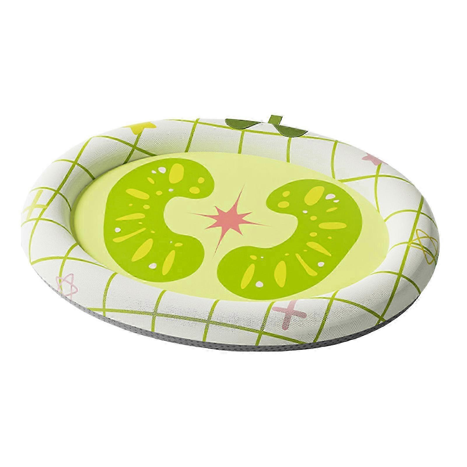 Breathable Oval Dog Bed With Scratch Resistant Cover