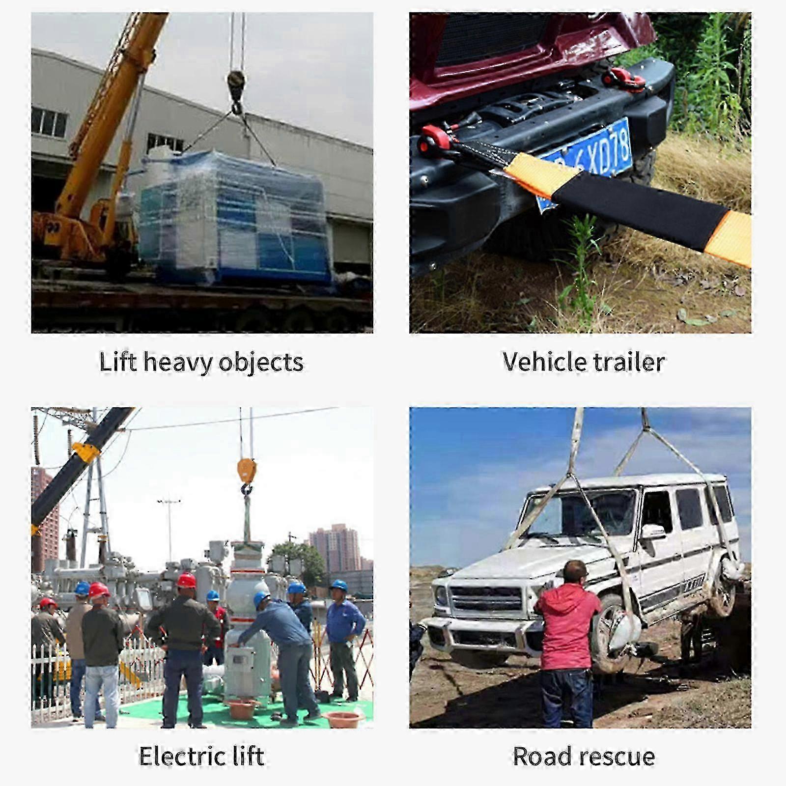 8M Polyester Trailer Winch Strap Reliable