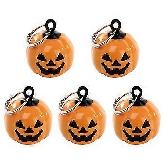 Halloween Pumpkin Pendant for Decor 15 Pieces Pet Collar Charm Orange-64