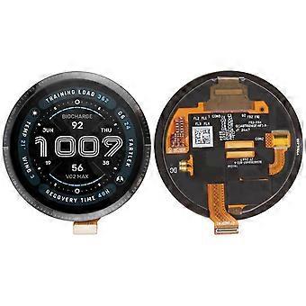 Tela LCD Sapphire completa para Amazfit Balance 2, conjunto digitalizador, peça de reposição para reparo de relógio com tela sensível ao toque.