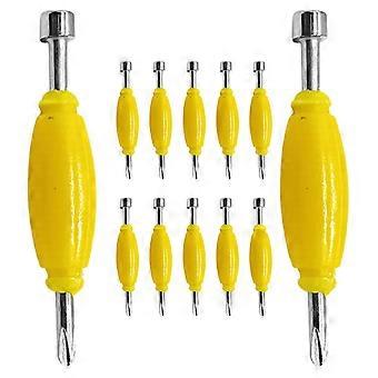 Handy Fingerboard Tool Double Head Screwdrivers for DIY 12Pcs Mini Skateboard Repair Set