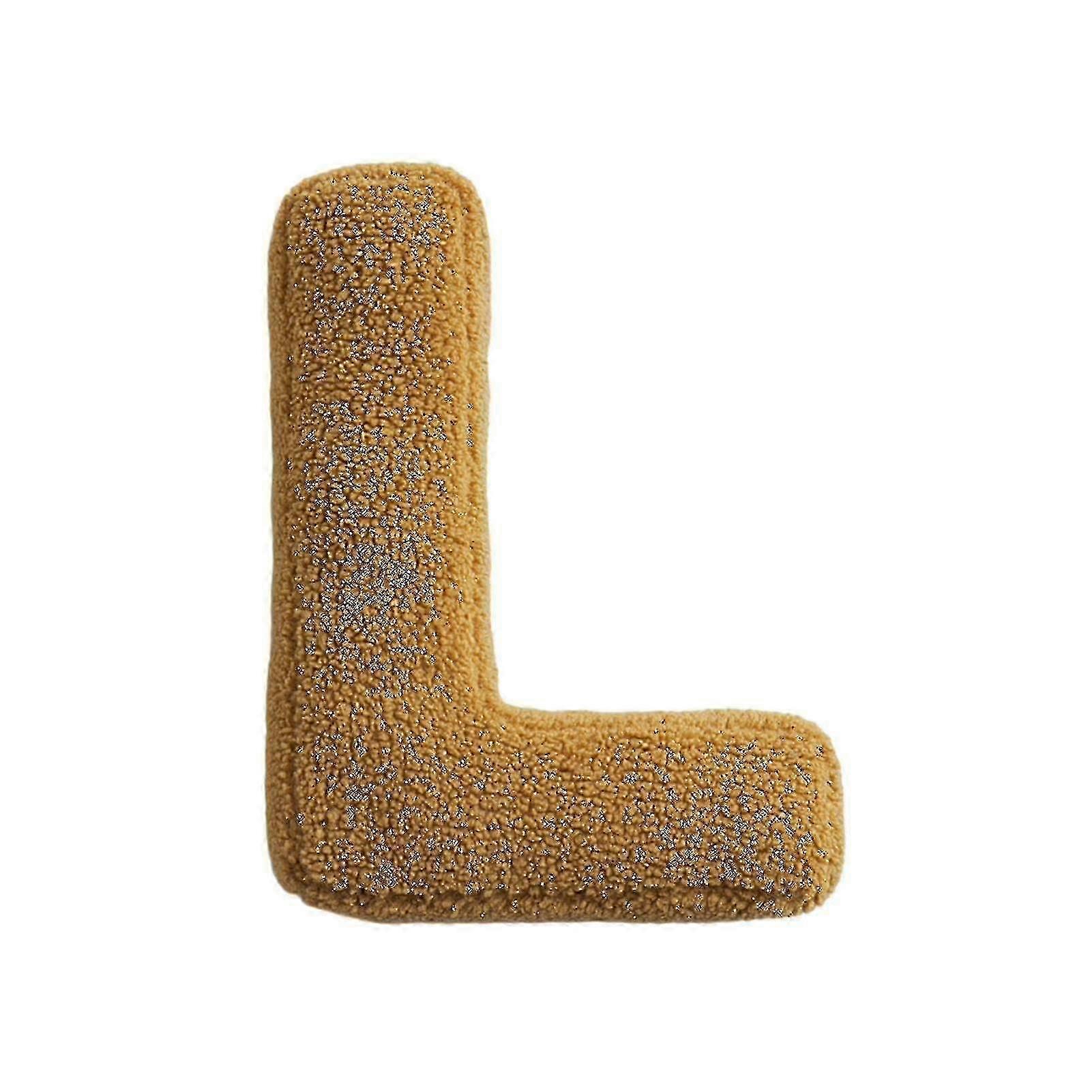 Fluffy Alphabet Pillow Learning Aid