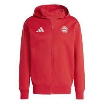 Adidas Mens Anthem FC Bayern Munich Hooded Tracksuit Top