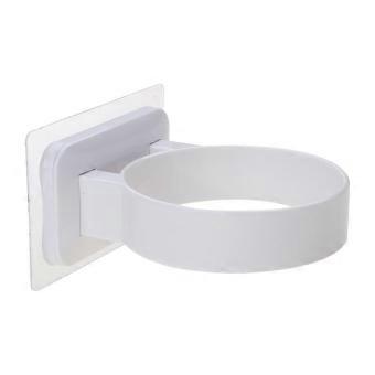 Compacte houder voor een föhn, met plakstrip.