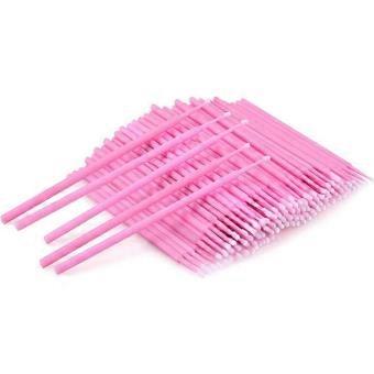 100pcs Micro Applicator Brushes, Disposable Microbrush Eyelash Extensions Mascara Wands Micro Brushes 001.