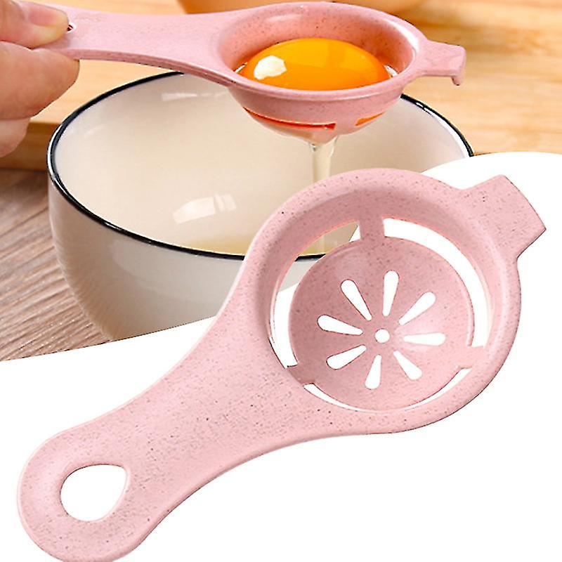 2pcs Egg Separator Wheat Straw Materials Egg Sieve Home & Kitchen Tools