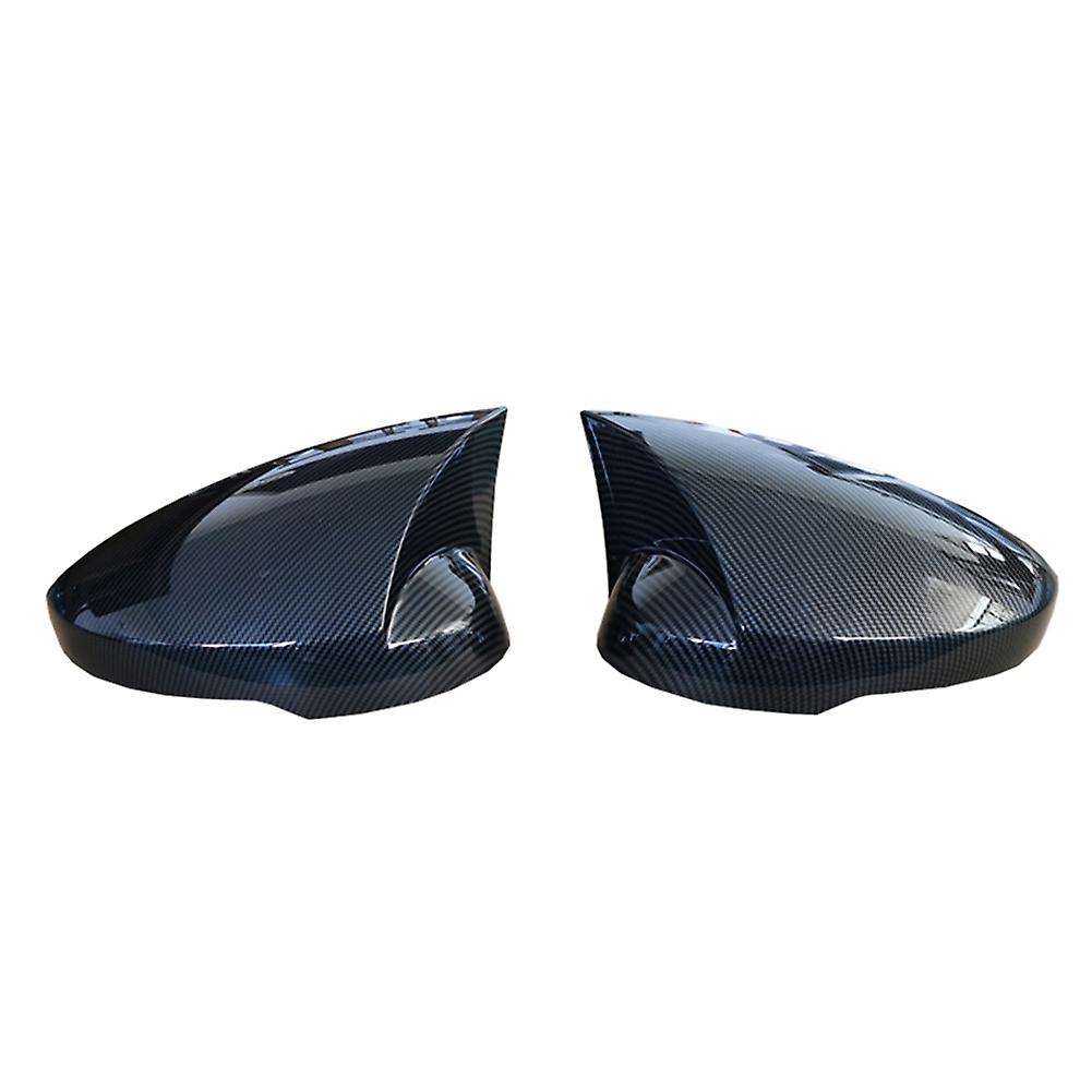 Car Side Door Wing Rear View Mirror Cover Trim for- 11Th Gen 2022 Up 2023 Modified Horns Shell Carb