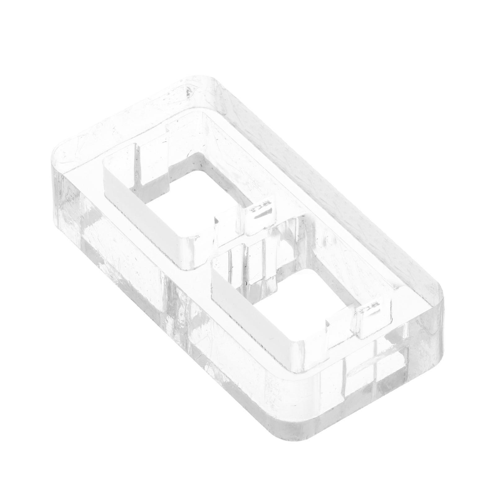 Clear Switch Tester Base Acrylic Plate for Cherry Mx Switch 1x2 board