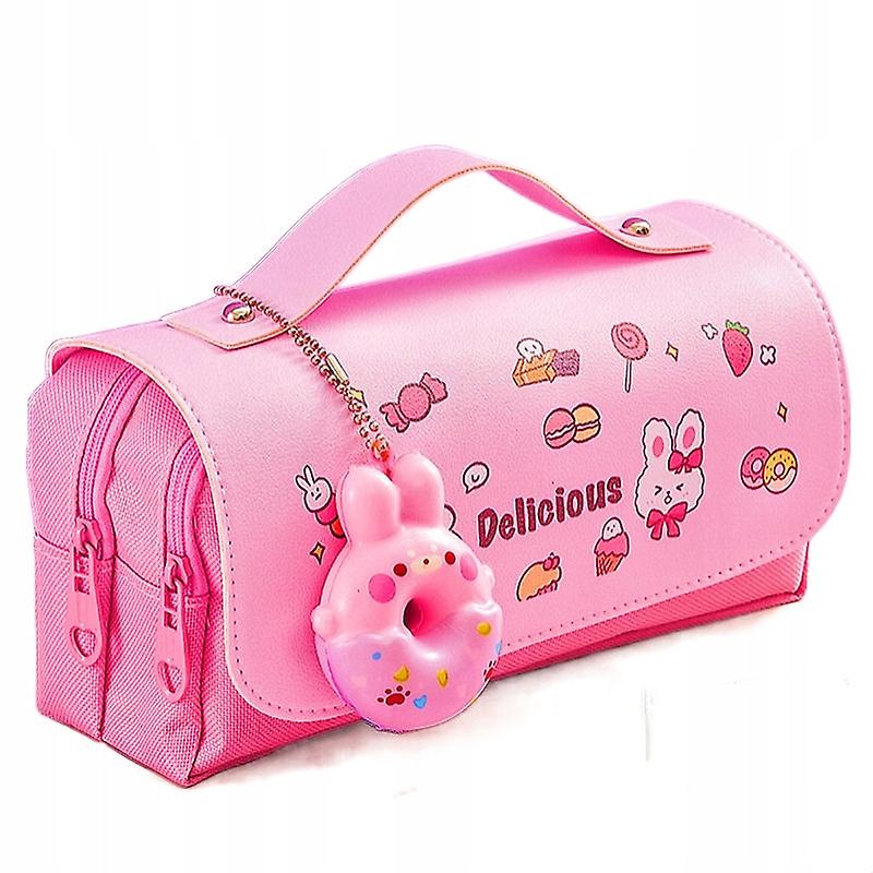 Piórnik o dużej pojemności - Ołówek, Torba na ołówek, Piórniki dla dorosłych - Słodki piórnik dla dziewczynek - Kawaii Piórnik Fp