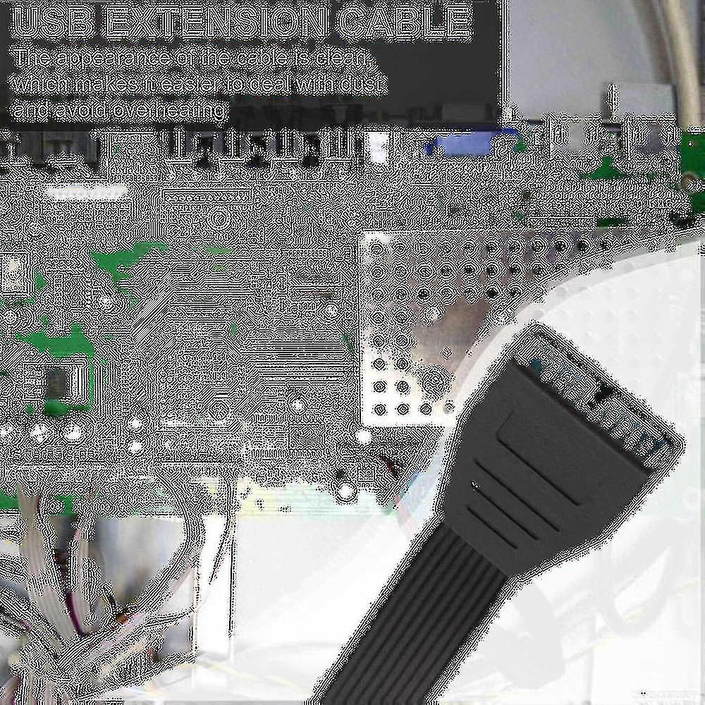 2pcs Small Mini Usb 3.0 19/20pin Internal Extension Header Adapter Cable Usb 20pin Extension Cable