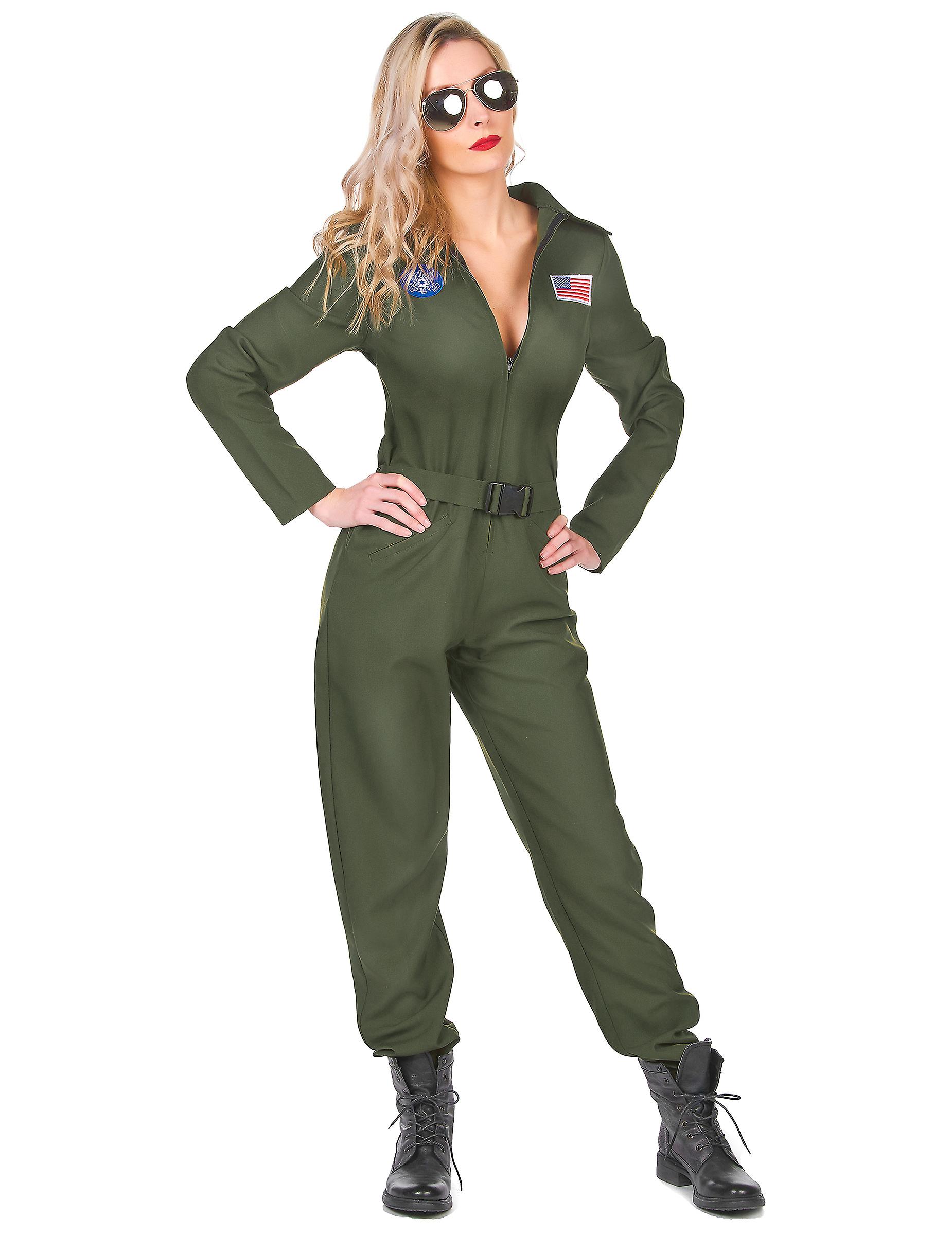 Women's airplane pilot costume