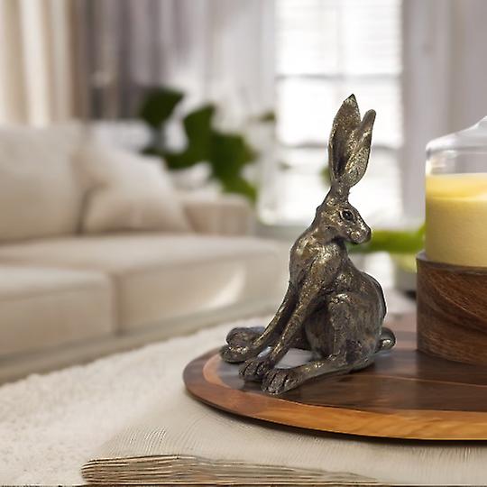 Alert Hare Sculptures & Statues By Allianceinteriorsltd