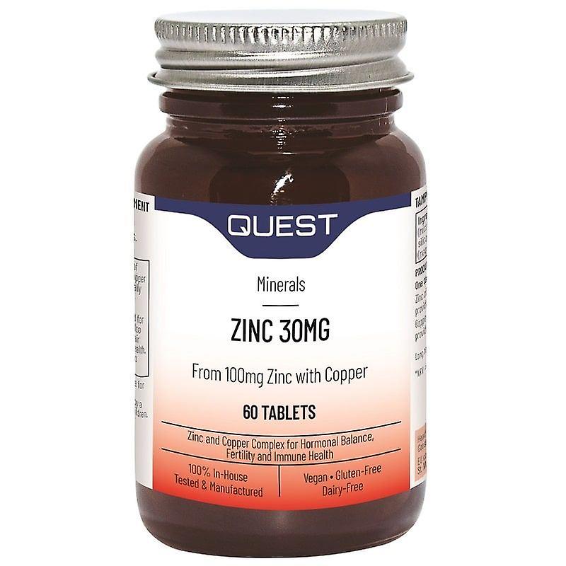 Quest Vitamins Zinc Citrate Tablets 60 (601394)
