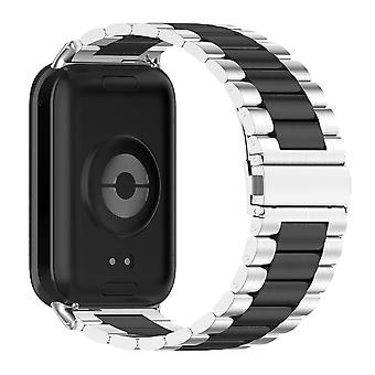 For Xiaomi Smart Band 8 Pro Watch Band Stainless Steel Watch Strap with Tool,Spring Bar