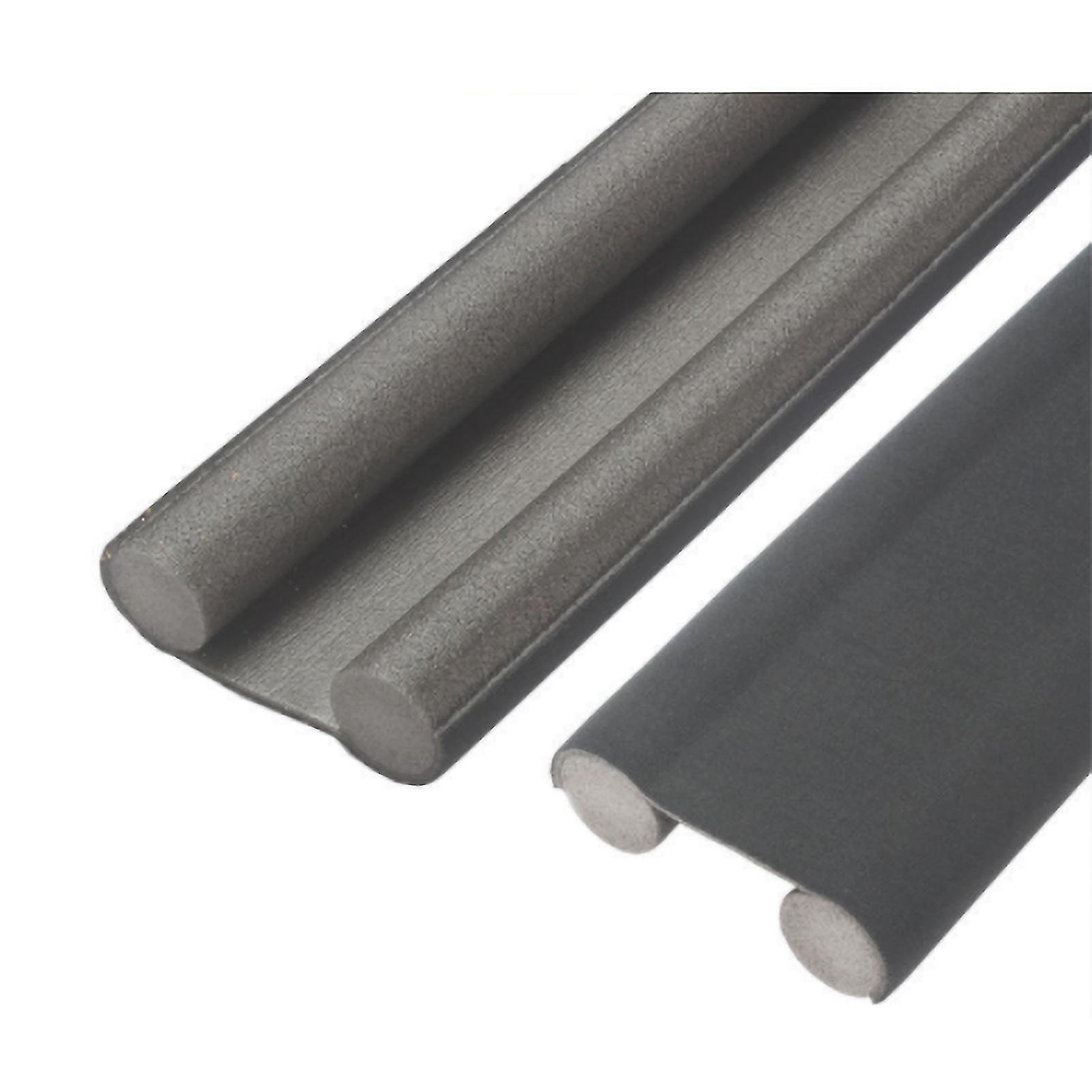 Door Bottom Weather Stripping EVA Soundproof Door Bottom Sealing Strip Weatherproof Noise Blocker GuardGray