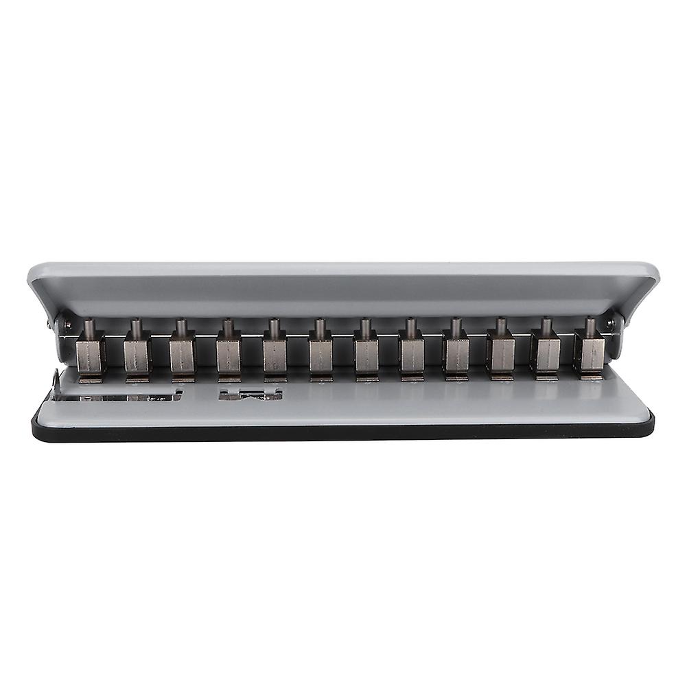 Perforatrice multifonction réglable en forme de champignon pour reliure de papier (gris)