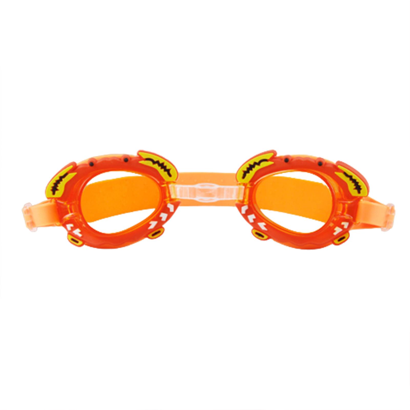 Lunettes de natation pour enfants Pas de fuite Anti-buée Clear Wide View Lunettes de natation