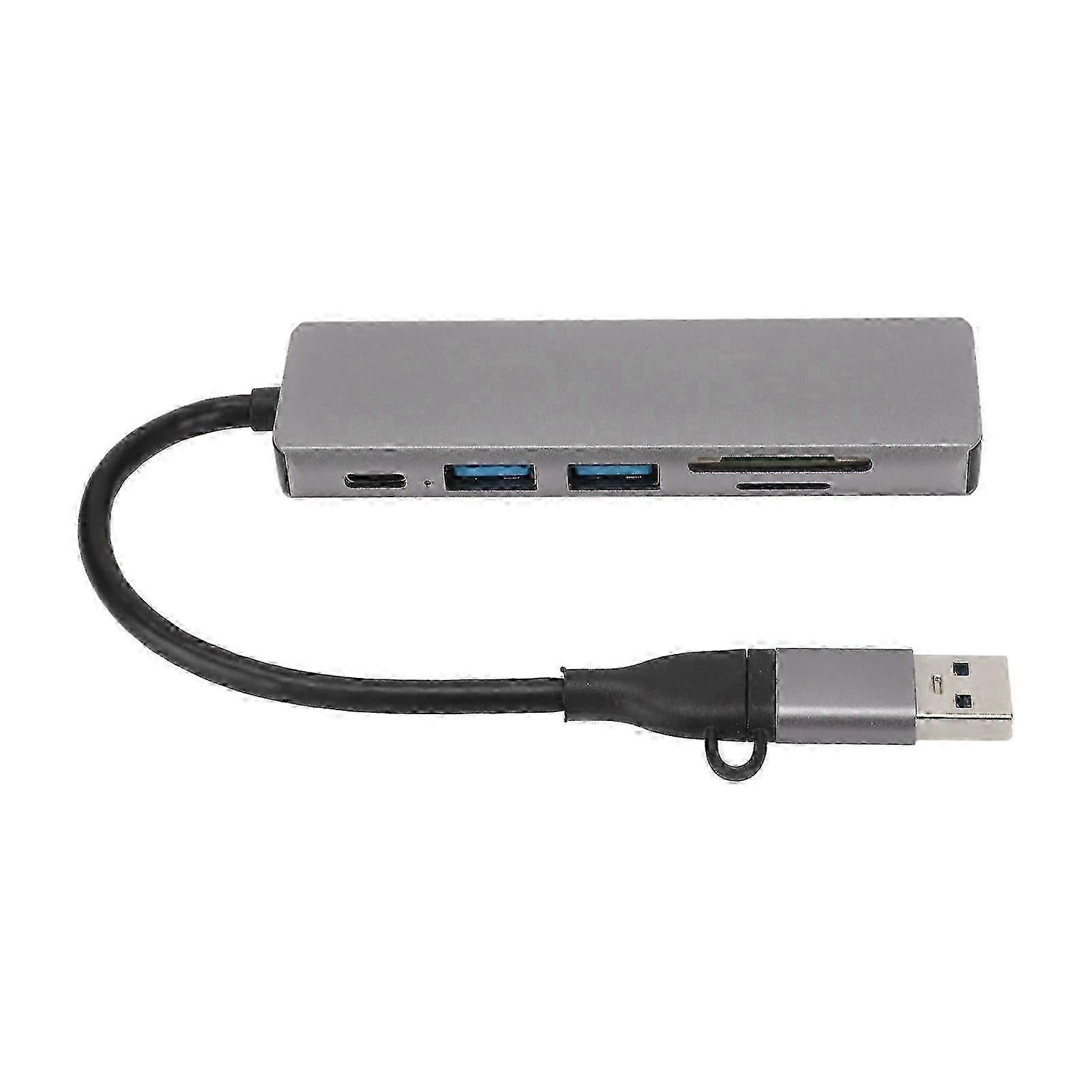 4K HDMI Port, USB C Hub for Home Office, Shorten Charging Time with 87W PD USB-C, Portable Docking Station with Gigabit Ethernet Adapter, Super Speed