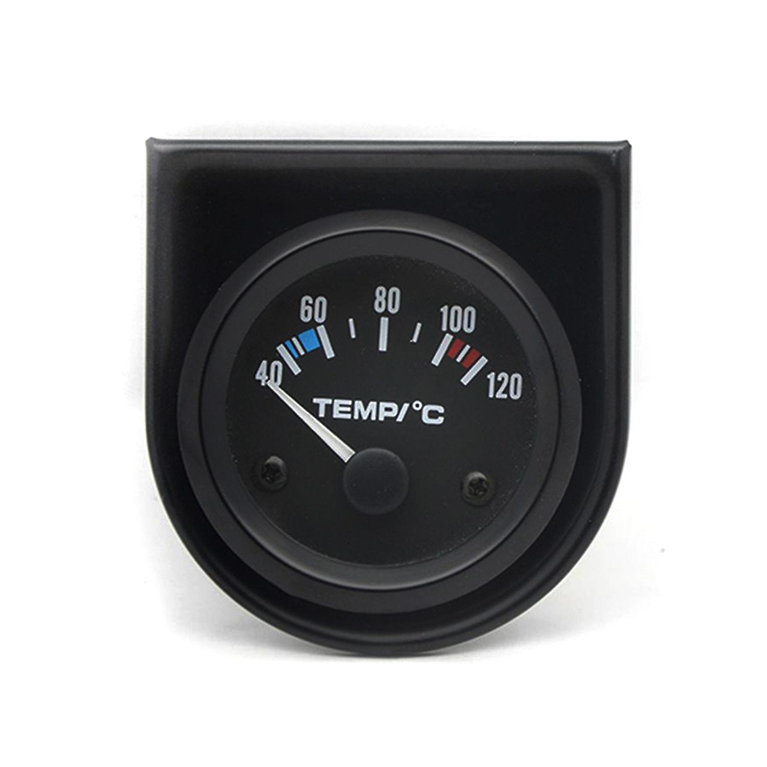 2'' 52mm Water Temperature Meter With sensor 1 / 8 '' NPT 12V Car Water Temperature Guage with LED d