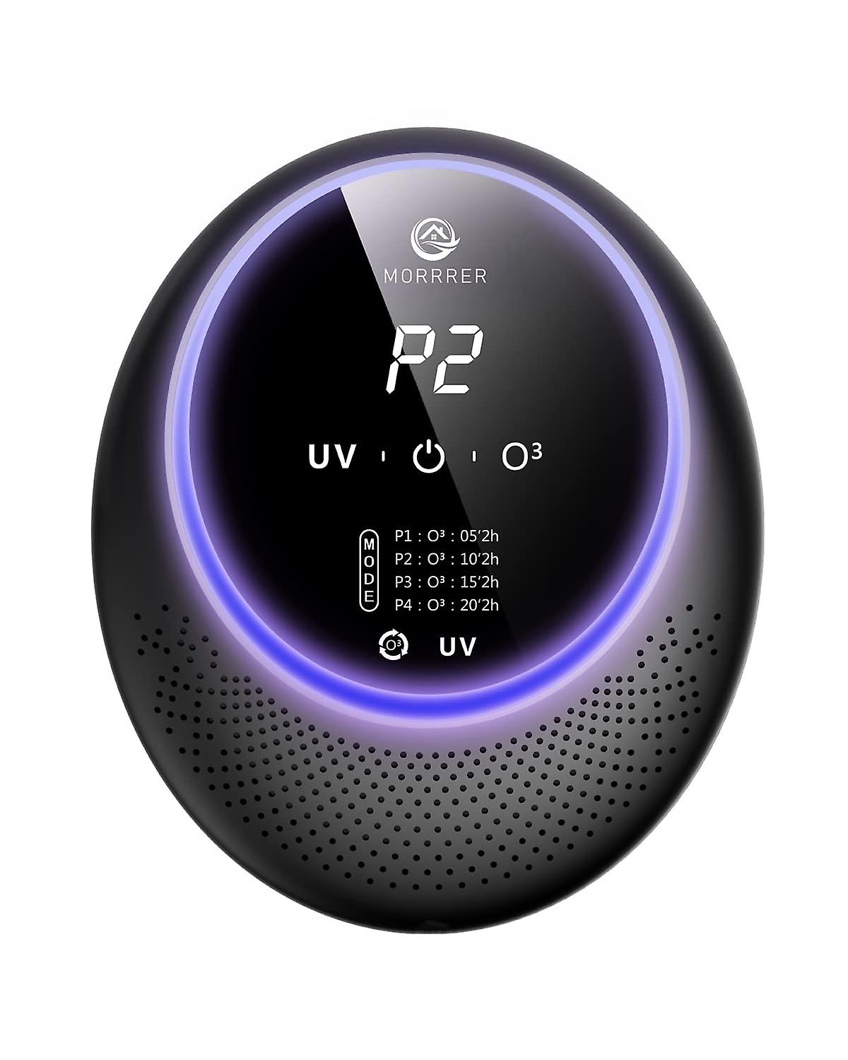 Home and Pet Ozone Machine Deodorant, Portable Ozone Generator with 10,000mAh Battery, Household Deo