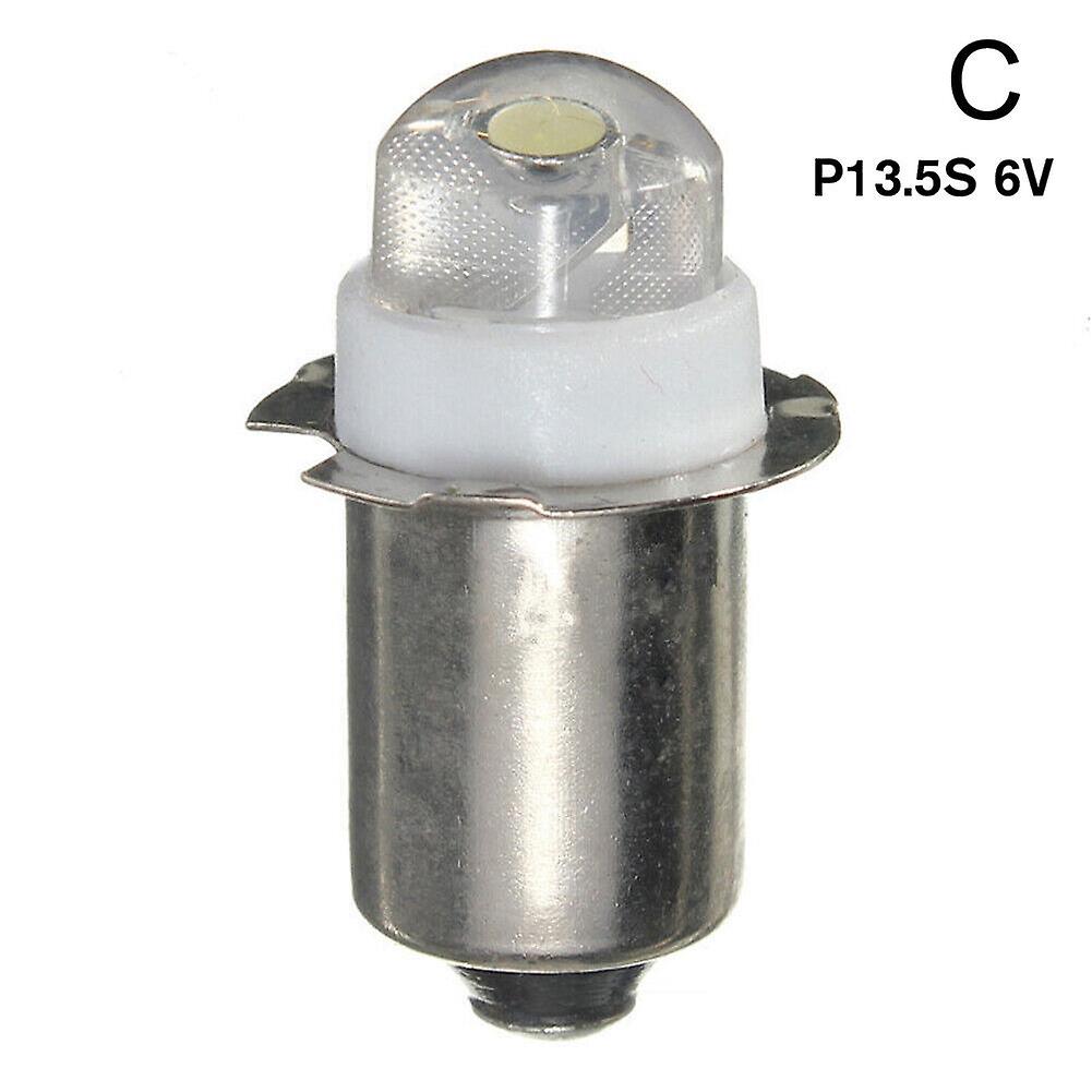 P13.5S LED 0.5W 3V 4.5V 6V indicator signal instrument small bulb
